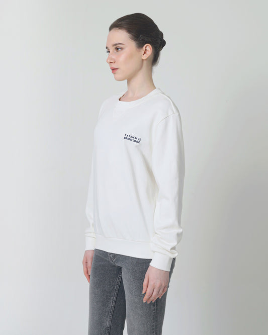 THE SWEATSHIRT - White