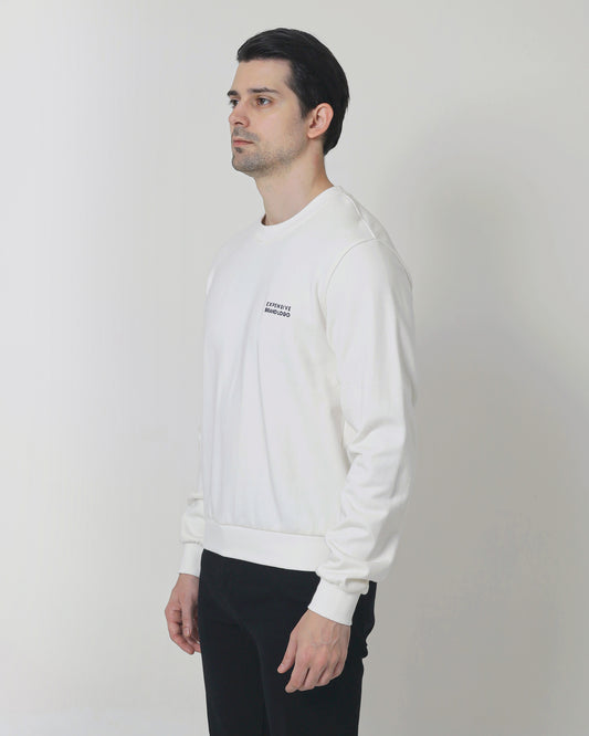 THE SWEATSHIRT - White